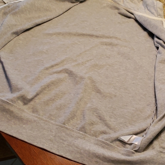 Everlane Gray French Terry Full Zip Hoodie Sz S - Picture 6 of 8